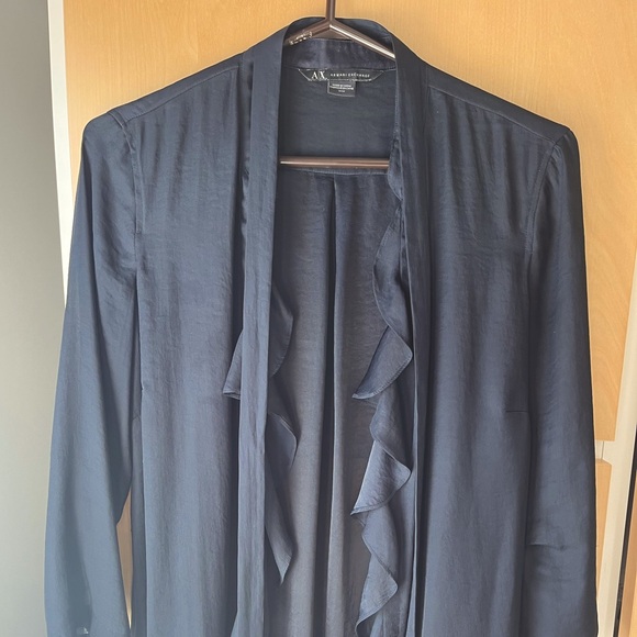 Armani exchange 100% silk blouse - Picture 2 of 3